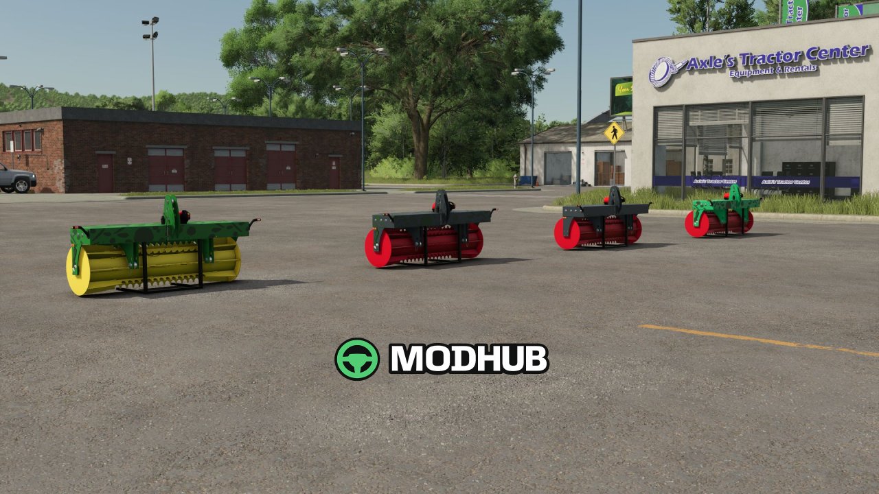 Ролик для валку Schwad Roller Rex v1.0 для FS25
