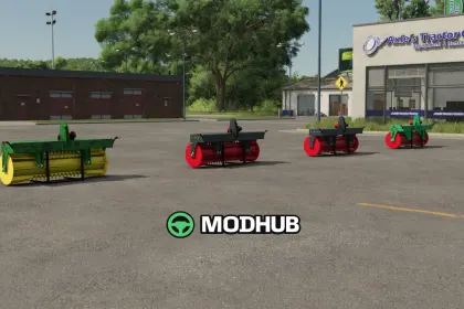 Ролик для валку Schwad Roller Rex v1.0 для FS25 — 3