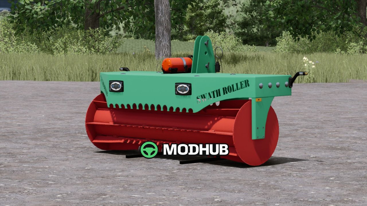 Ролик для валку Schwad Roller Rex v1.0 для FS25