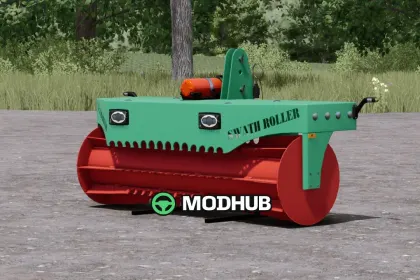 Ролик для валку Schwad Roller Rex v1.0 для FS25 — 5