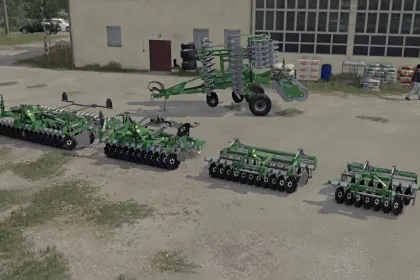 Tolmet Disc Harrows Pack for Farming Simulator 25