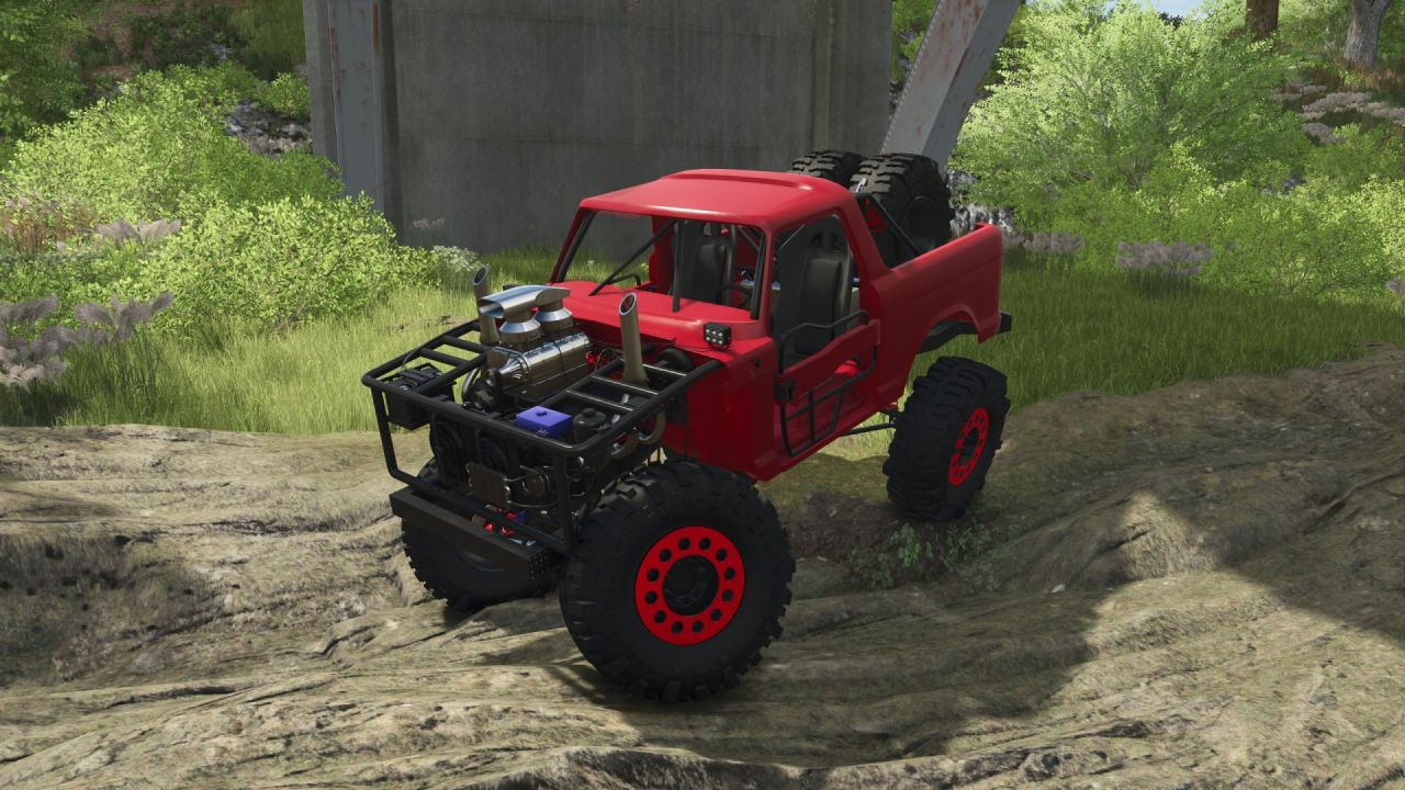 Ford Bronco Rock Crawler 1978 автомобіль для Farming Simulator 25