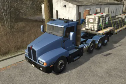 Автомобіль Kenworth T600 для Farming Simulator 25