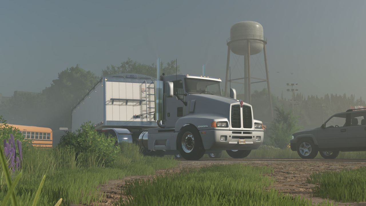 Автомобіль Kenworth T600 для Farming Simulator 25