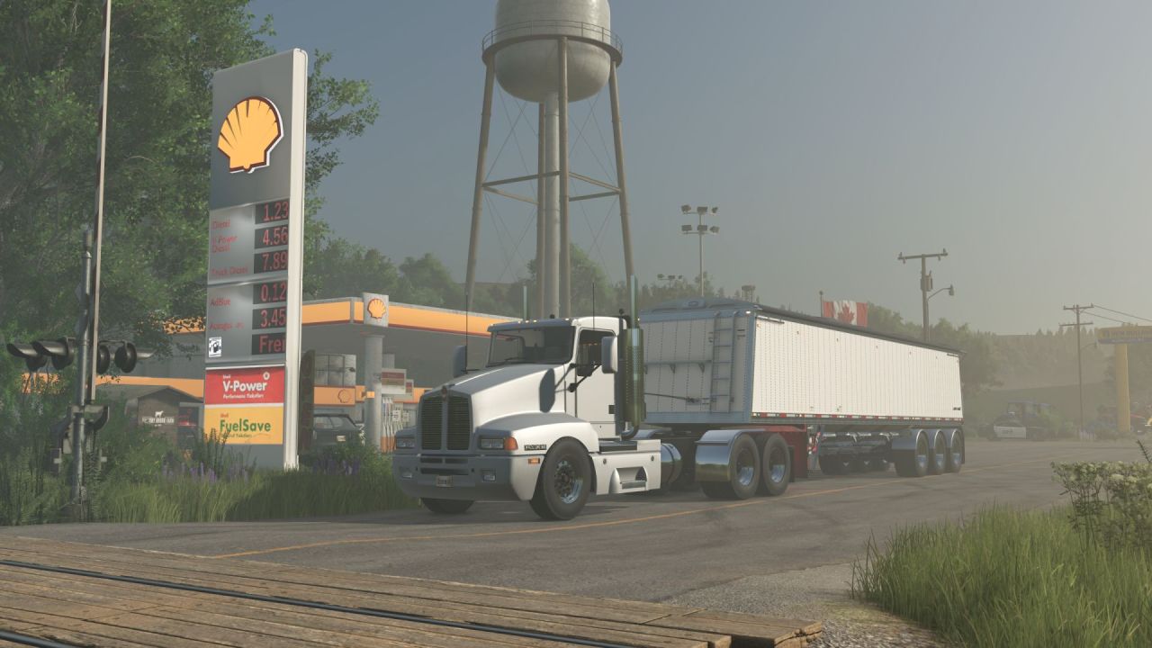 Автомобіль Kenworth T600 для Farming Simulator 25