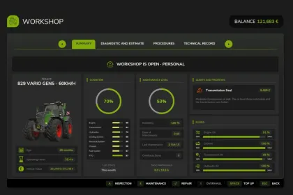 Система Realistic Mechanical Systems для Farming Simulator 25