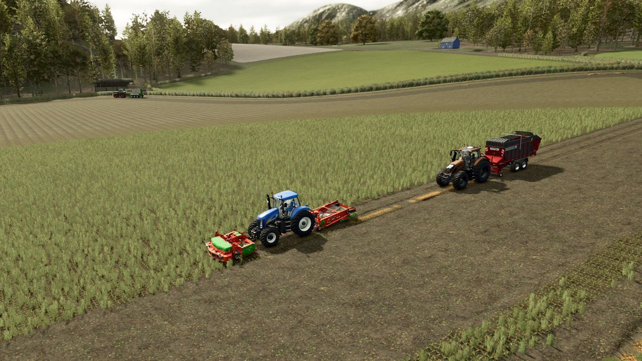 Пак навантажувальних вагонів Loader Wagons Pack для Farming Simulator 25