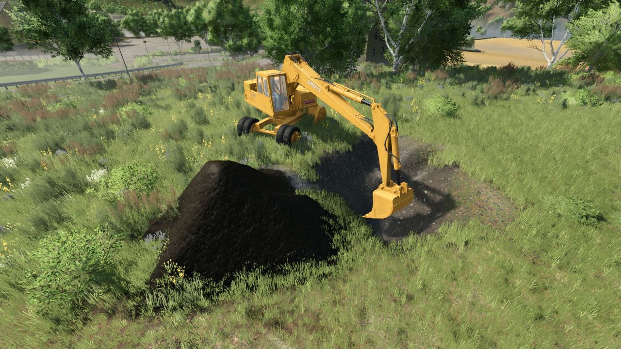 Гідравлічний екскаватор Brøyt X20 для Farming Simulator 25
