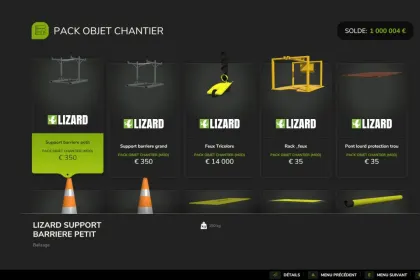 Пак об’єктів будівельного майданчика для Farming Simulator 25 — 2