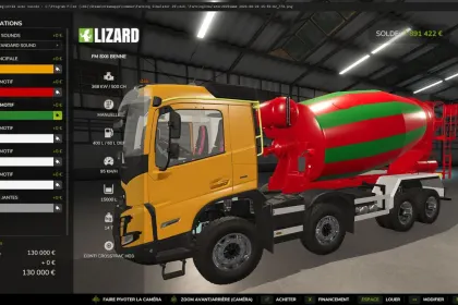 Вантажівка Volvo FMX 8x6 для Farming Simulator 25 — 4