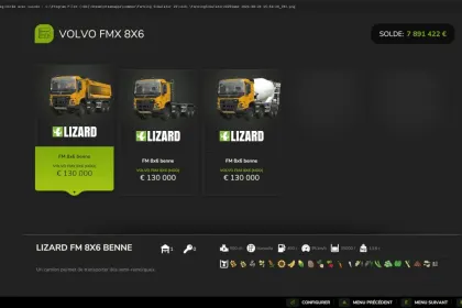 Вантажівка Volvo FMX 8x6 для Farming Simulator 25 — 5
