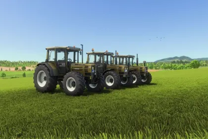 Legendarny Traktor Hürlimann Elite H4105 do Farming Simulator 25 — Konfiguracje Silnika i Ładowarka Czołowa — 1