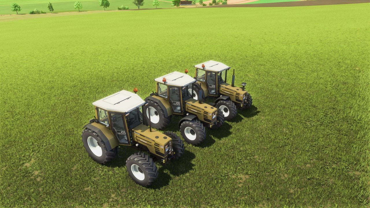 Legendarny Traktor Hürlimann Elite H4105 do Farming Simulator 25 — Konfiguracje Silnika i Ładowarka Czołowa