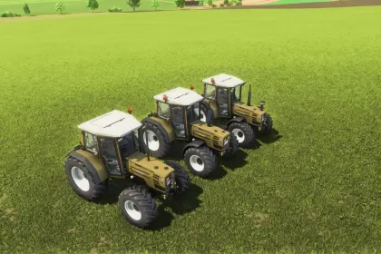 Legendarny Traktor Hürlimann Elite H4105 do Farming Simulator 25 — Konfiguracje Silnika i Ładowarka Czołowa — 2