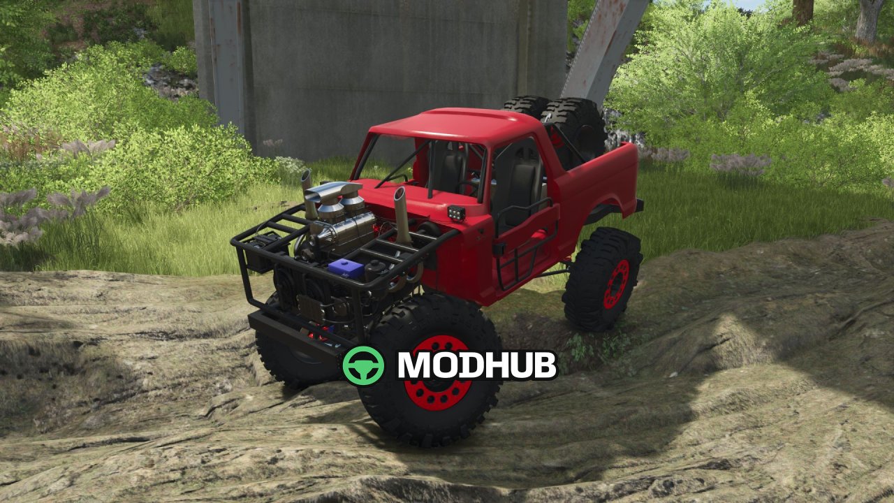 Позашляховик 1978 Ford Bronco Rock Crawler V1.1 для FS25