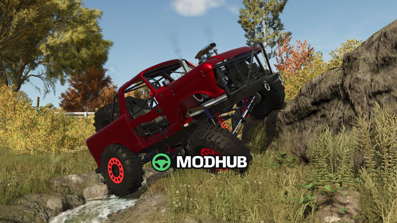 Позашляховик 1978 Ford Bronco Rock Crawler V1.1 для FS25