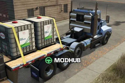 Тягач Kenworth T600 v1.1 для FS25 — 2