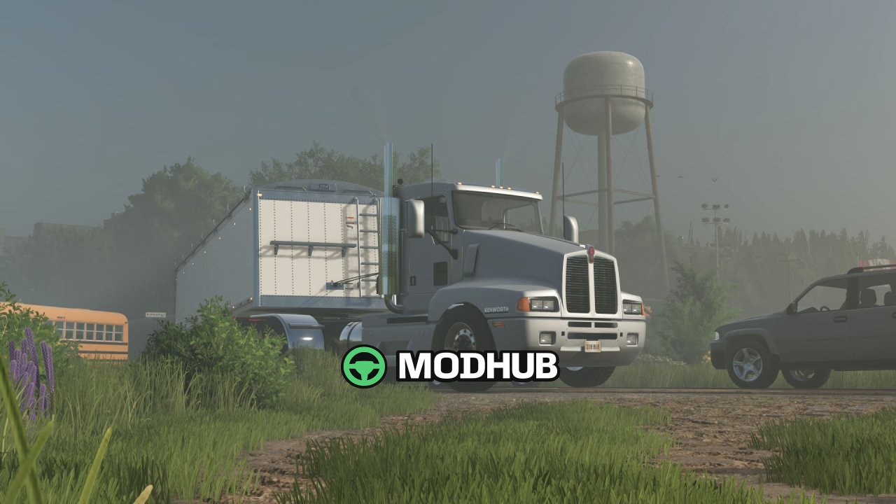 Тягач Kenworth T600 v1.1 для FS25