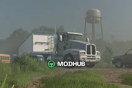 Тягач Kenworth T600 v1.1 для FS25 — 3