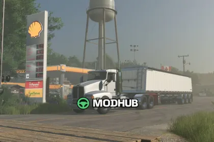 Тягач Kenworth T600 v1.1 для FS25 — 4