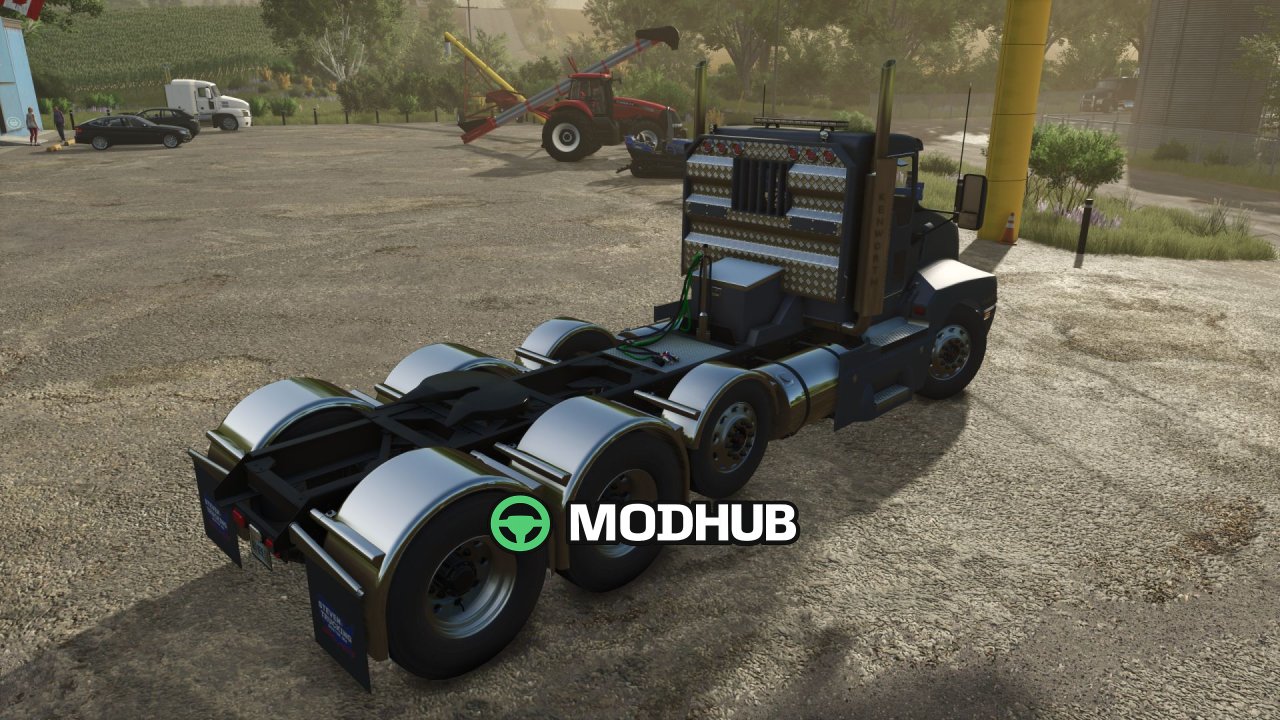 Тягач Kenworth T600 v1.1 для FS25