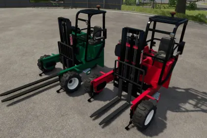 Efektywny Ładowarka Moffett M550 55 KM do Szybkich Prac w FS25 — 2