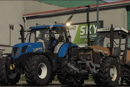 Трактор New Holland T7 2011 для Farming Simulator 25