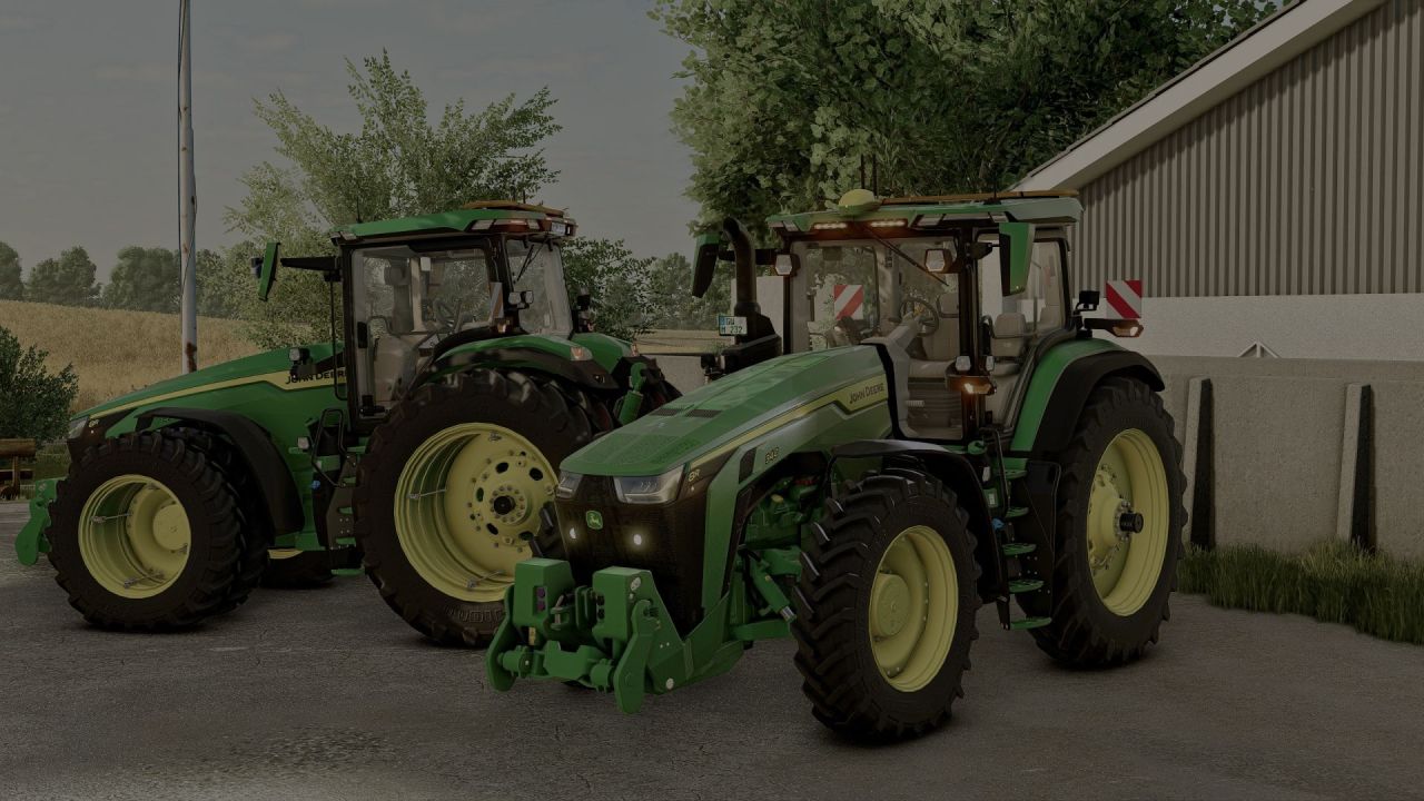Трактор John Deere 8R Edit для Farming Simulator 25