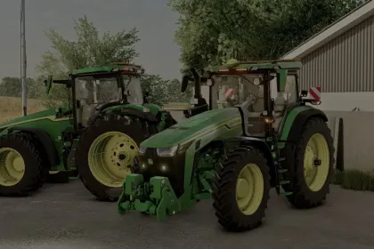 Трактор John Deere 8R Edit для Farming Simulator 25 — 4