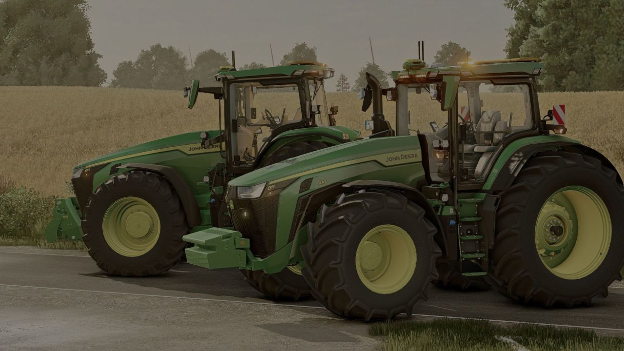 Трактор John Deere 8R Edit для Farming Simulator 25