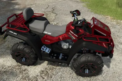 Leistungsstarker Quad Can Am Outlander 800 für Schnelle Arbeiten in Farming Simulator 25 — 2