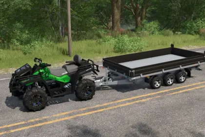 Leistungsstarker Quad Can Am Outlander 800 für Schnelle Arbeiten in Farming Simulator 25 — 4