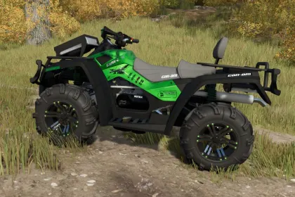 Leistungsstarker Quad Can Am Outlander 800 für Schnelle Arbeiten in Farming Simulator 25 — 5
