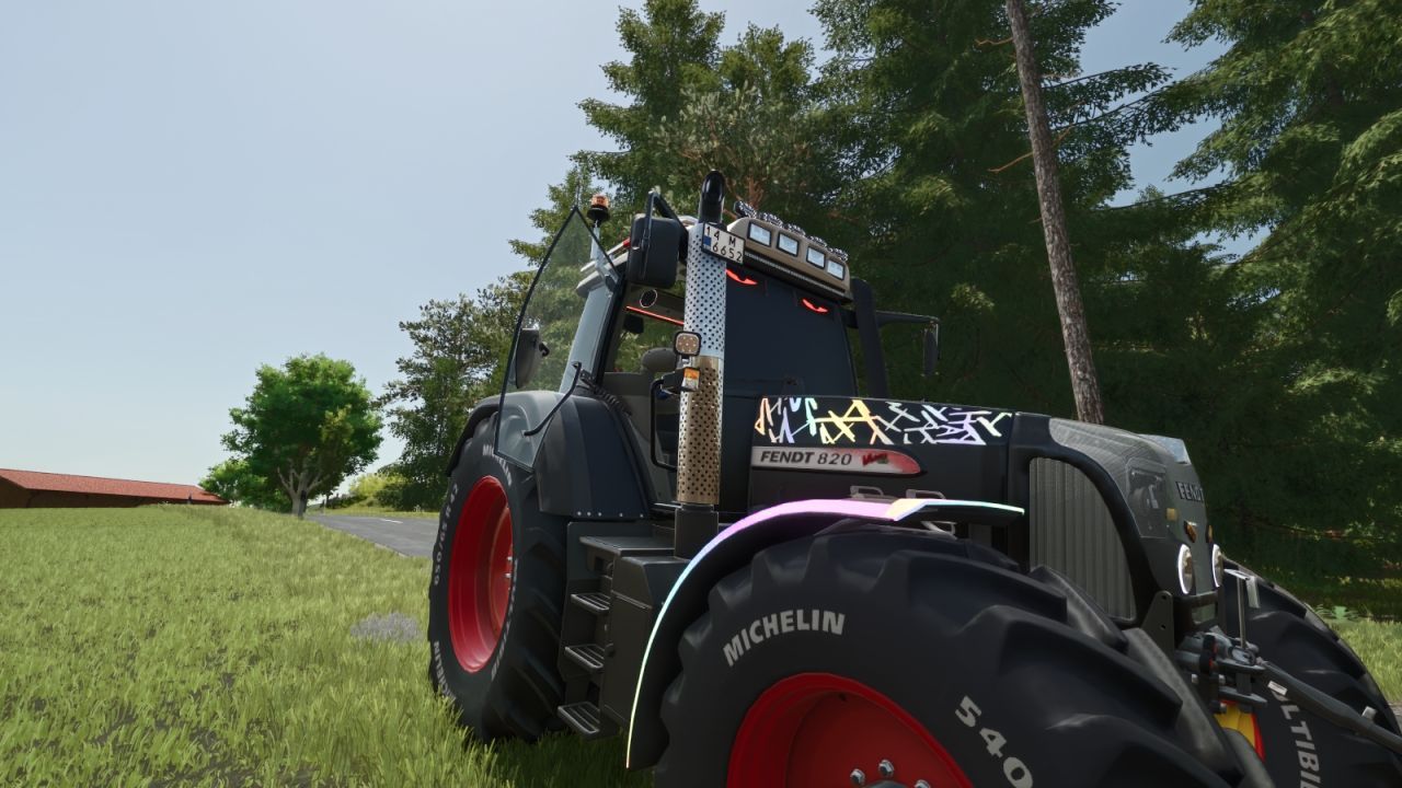 Трактор Fendt 700/800 Vario TMS Edit для Farming Simulator 25