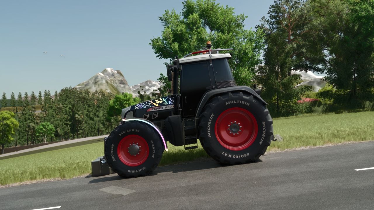 Трактор Fendt 700/800 Vario TMS Edit для Farming Simulator 25
