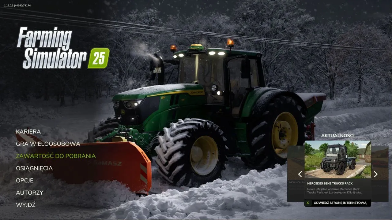 Nowe tła niestandardowe dla Farming Simulator 25 — Stylowe tła menu