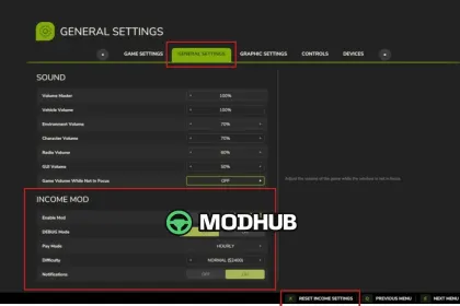 Скрипт Income Mod V2.2 для FS25