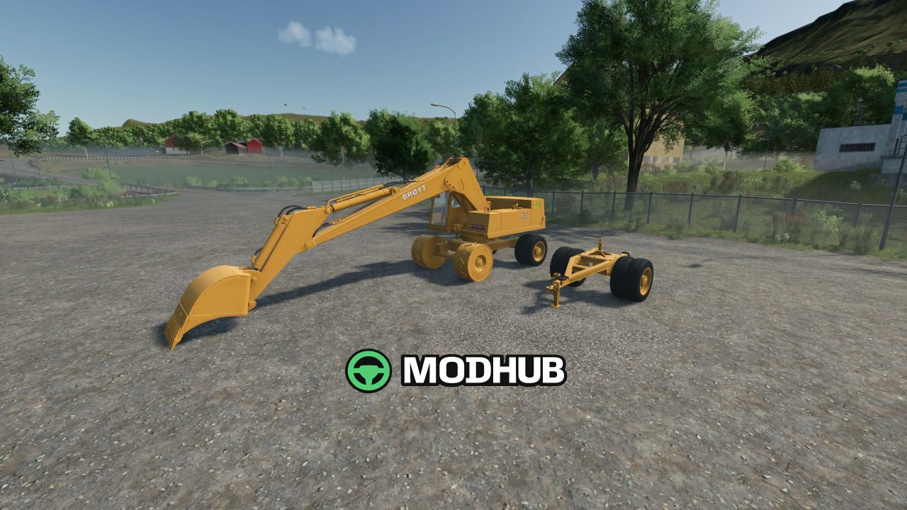 Екскаватор Broyt X20 V1.0 для FS25