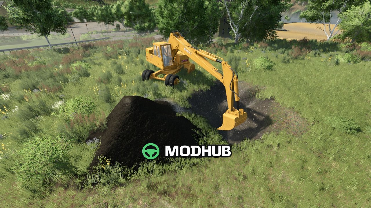 Екскаватор Broyt X20 V1.0 для FS25
