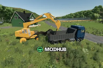 Екскаватор Broyt X20 V1.0 для FS25 — 4