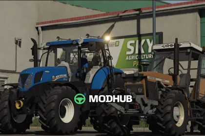 Трактор New Holland T7 2011 V1.0 для FS25