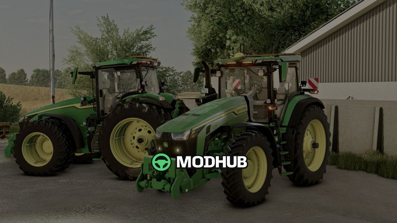 Трактор John Deere 8R Edit V1.0 для FS25