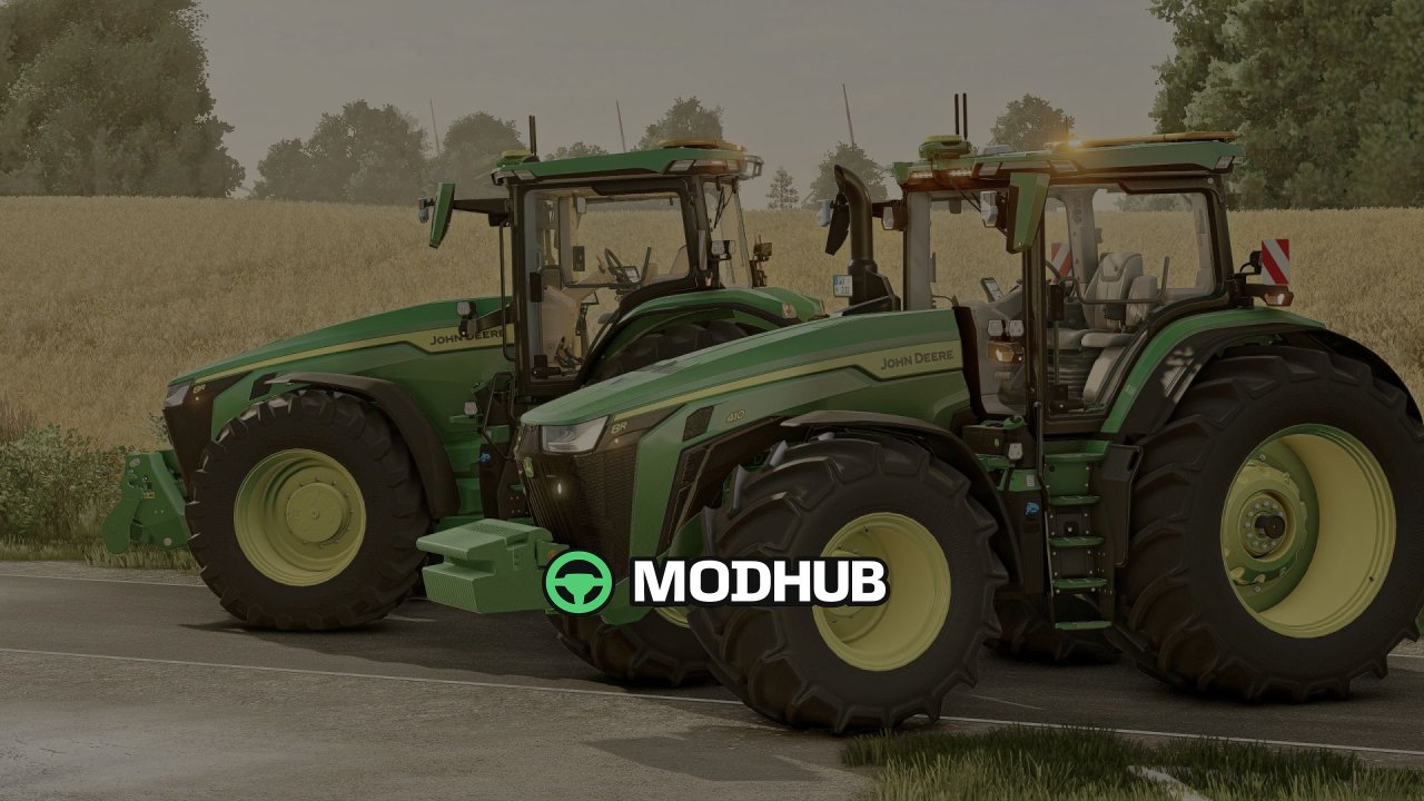 Трактор John Deere 8R Edit V1.0 для FS25