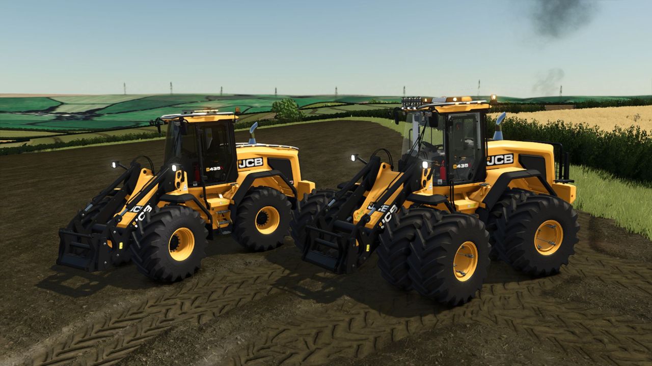 Mocny Ładowarka JCB 435S Edit do Farming Simulator 25 — Premium Siła na Farmie
