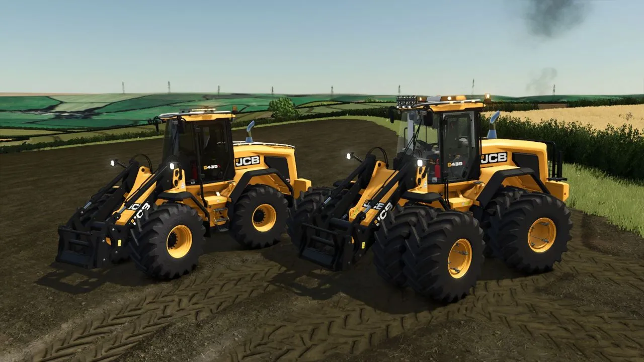 Powerful Loader JCB 435S Edit for Farming Simulator 25 — Premium Power on the Farm