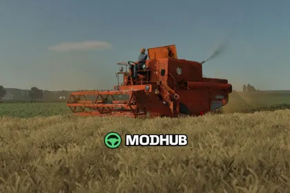 Комбайн Bizon Z056 (rusty) V1.0 для FS25 — 3