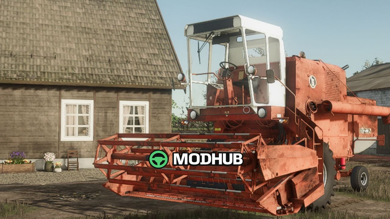 Комбайн Bizon Z056 (rusty) V1.0 для FS25