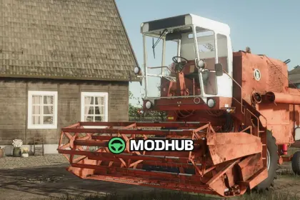 Комбайн Bizon Z056 (rusty) V1.0 для FS25 — 4