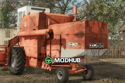 Комбайн Bizon Z056 (rusty) V1.0 для FS25 — 5
