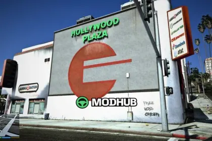 Vinewood Plaza to Hollywood Plaza (Update) for GTA 5 — 5